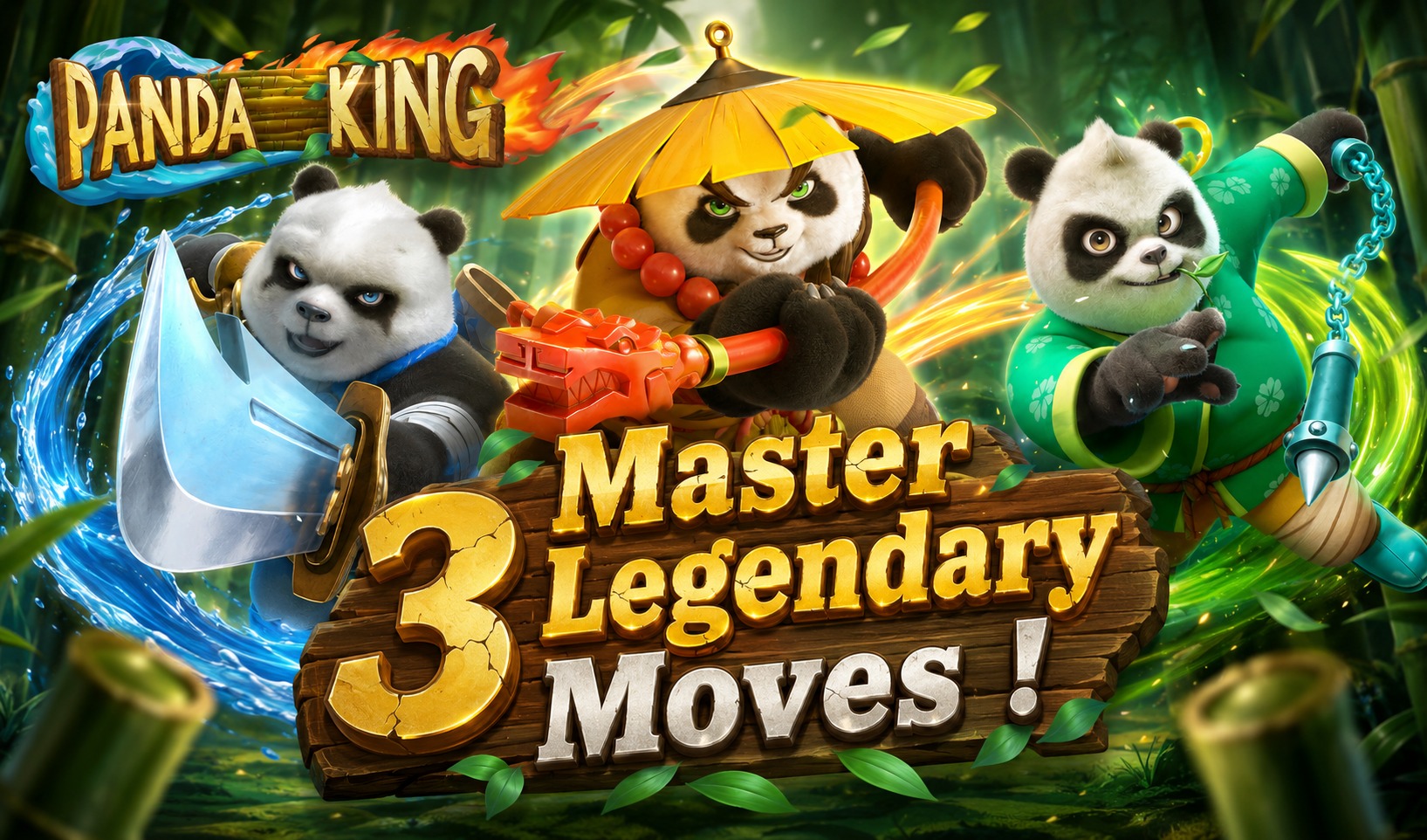Master 3 Legendary Moves!