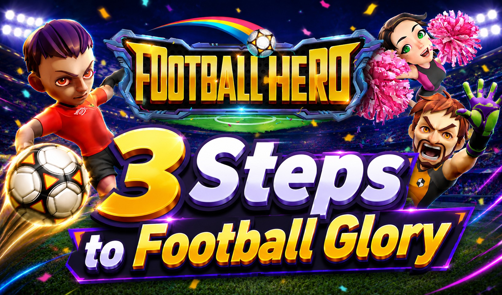 3 Steps to Football Glory🏆