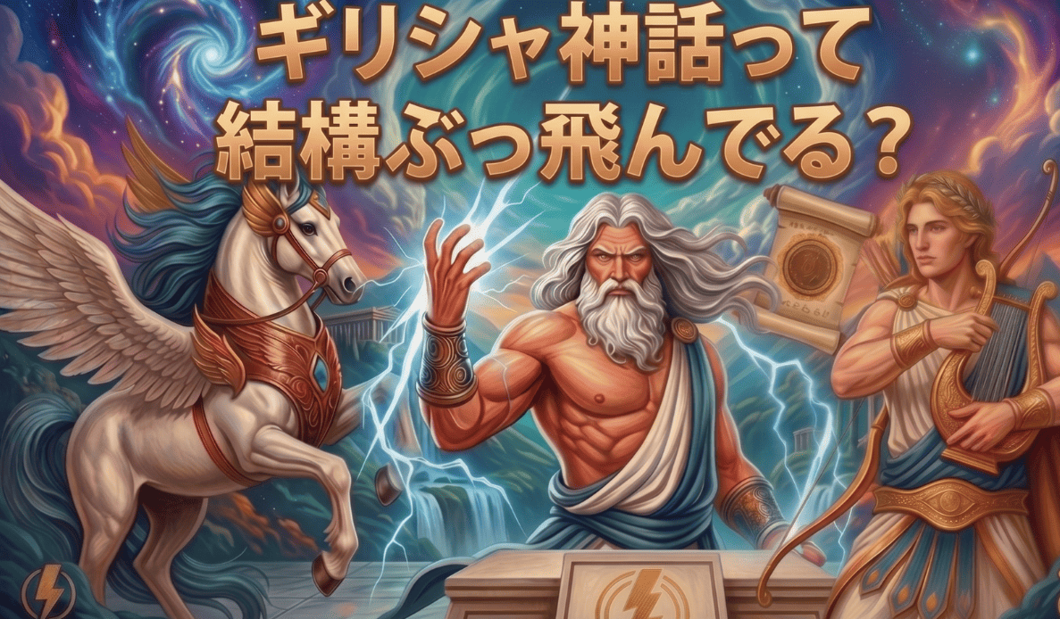 ギリシャ神話って結構ぶっ飛んでる？ - スピンコネクト