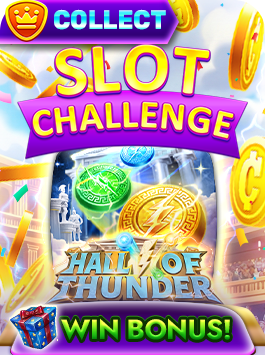 SLOT CHALLENGE - HALL OF THUNDER