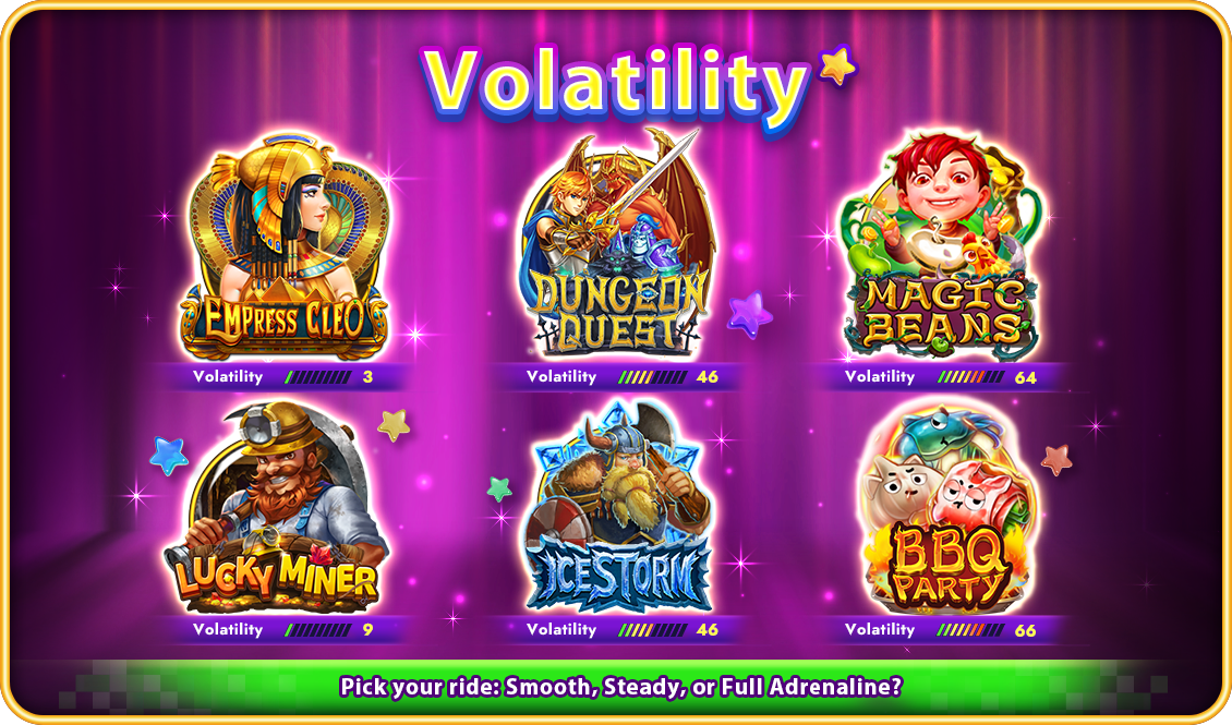 Casinonia slot volatility